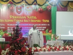 Natal Alumni Teruna Bakti Waena Berlangsung Dengan Suka Cita